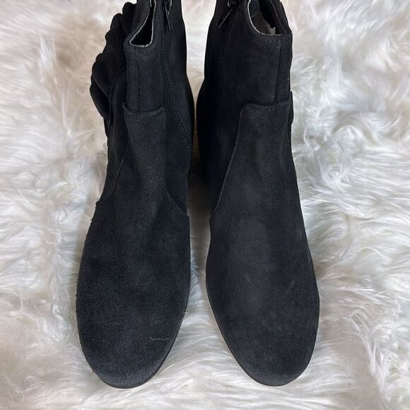 New suede ankle booties - Picture 3 of 6